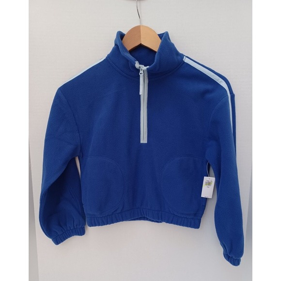 Old Navy Other - NWT Cozy Microfleece Pullover Hoodie Unisex Girls Size M 8
